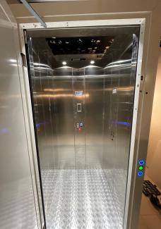 Ascenseur cabine INOX